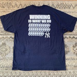 New York Yankees “Been there, Won that!” Championship X Majestic T-shirt 2XL